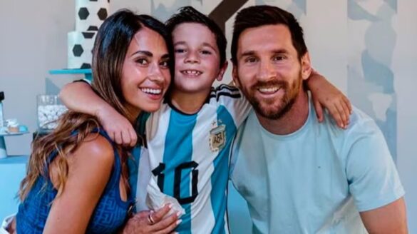 antonela roccuzzo mateo messi y lionel messi EG56EHSGFFEZTOWGPNR6JW33IE