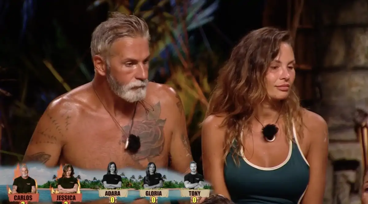 NOMINACIONES: La estrategia que cambia el rumbo de 'Supervivientes All Stars 2' 42 Carlos Alba y Jessica Bueno