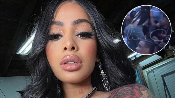 principal video de yailin la mas viral la cantante se fue a los golpes